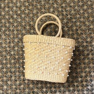 Straw purse